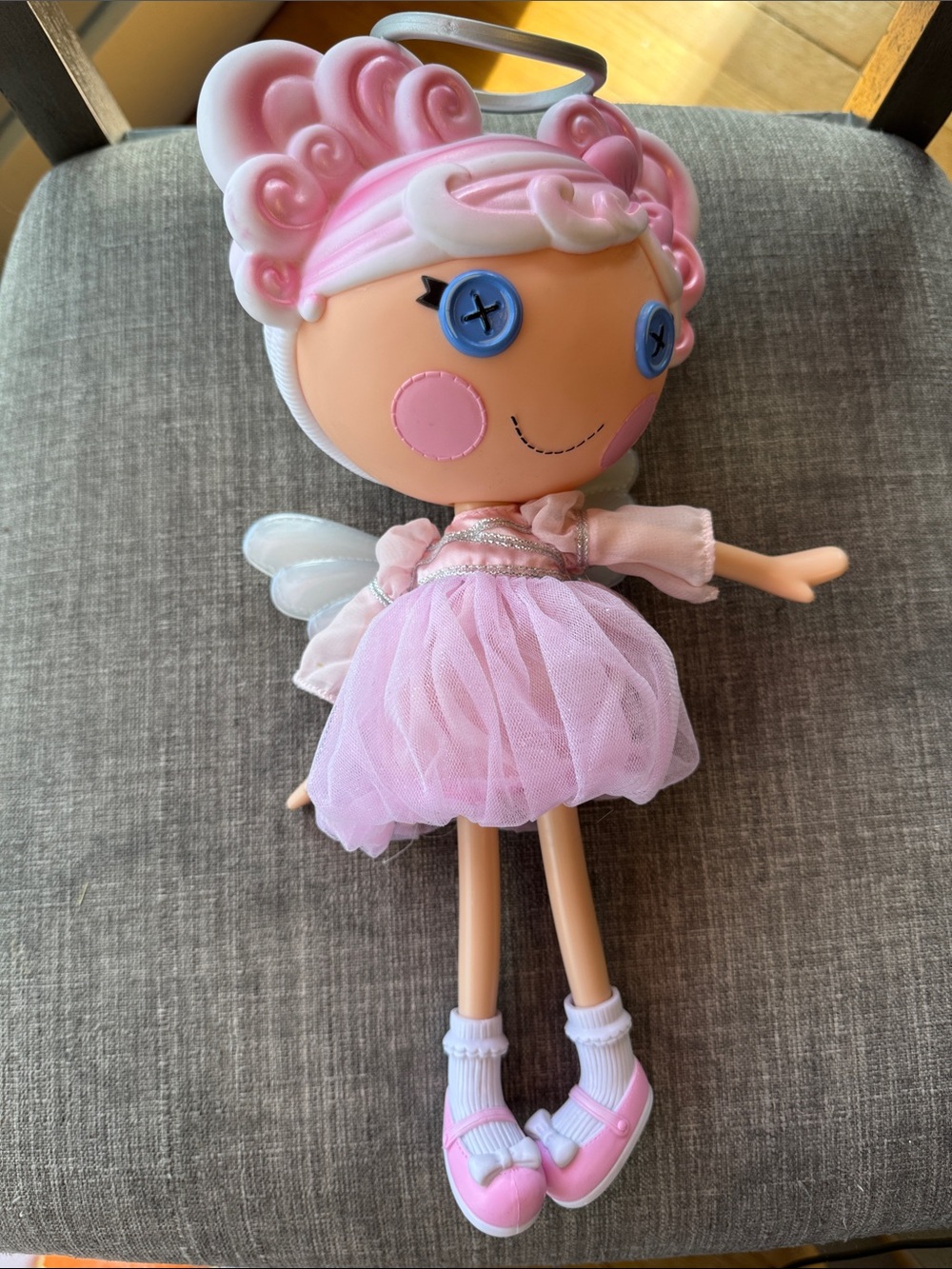 Lalaloopsy Cloud E. Sky Angel doll dress wings shoes included